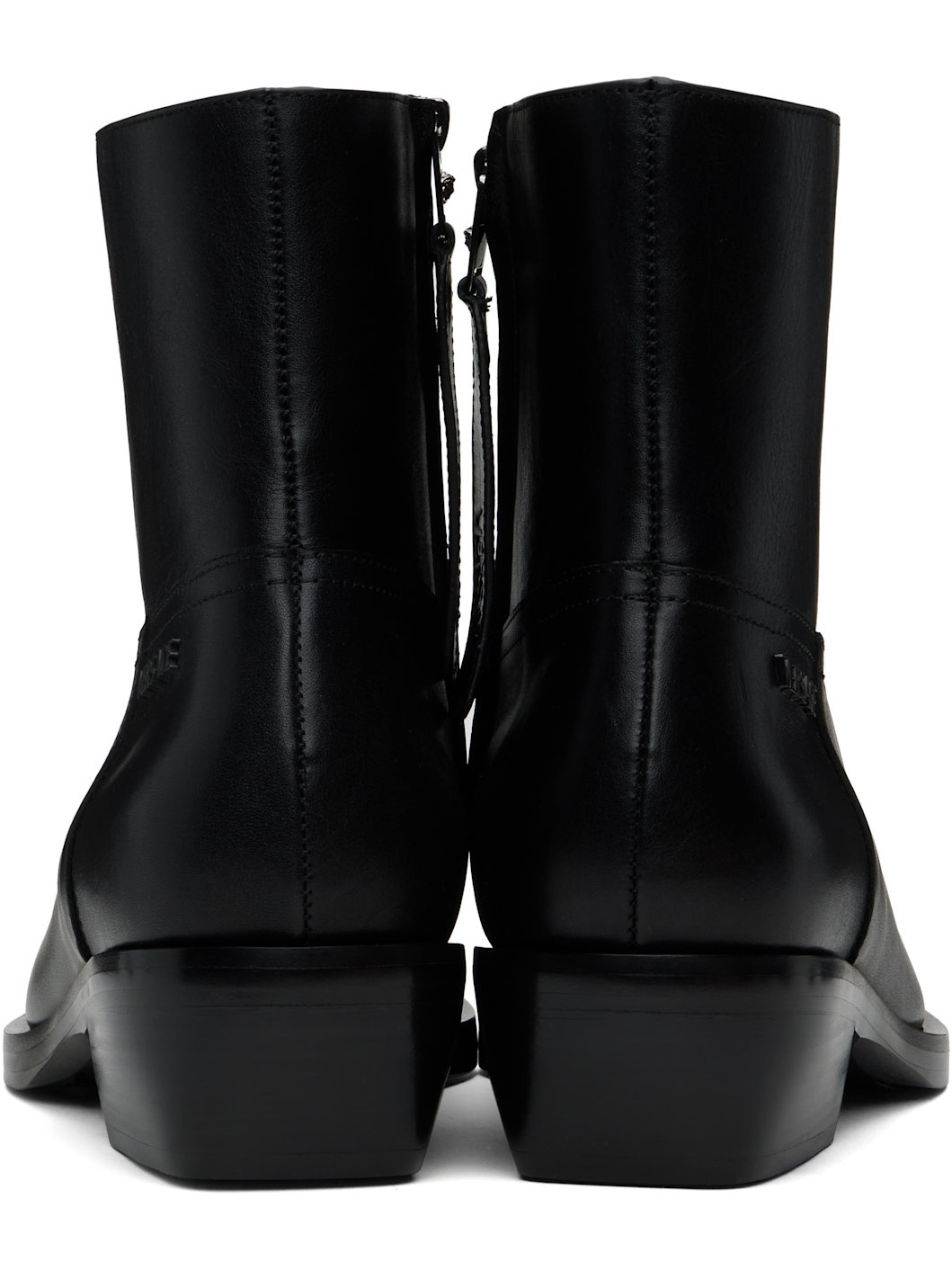 Black Luciano Boots - 2