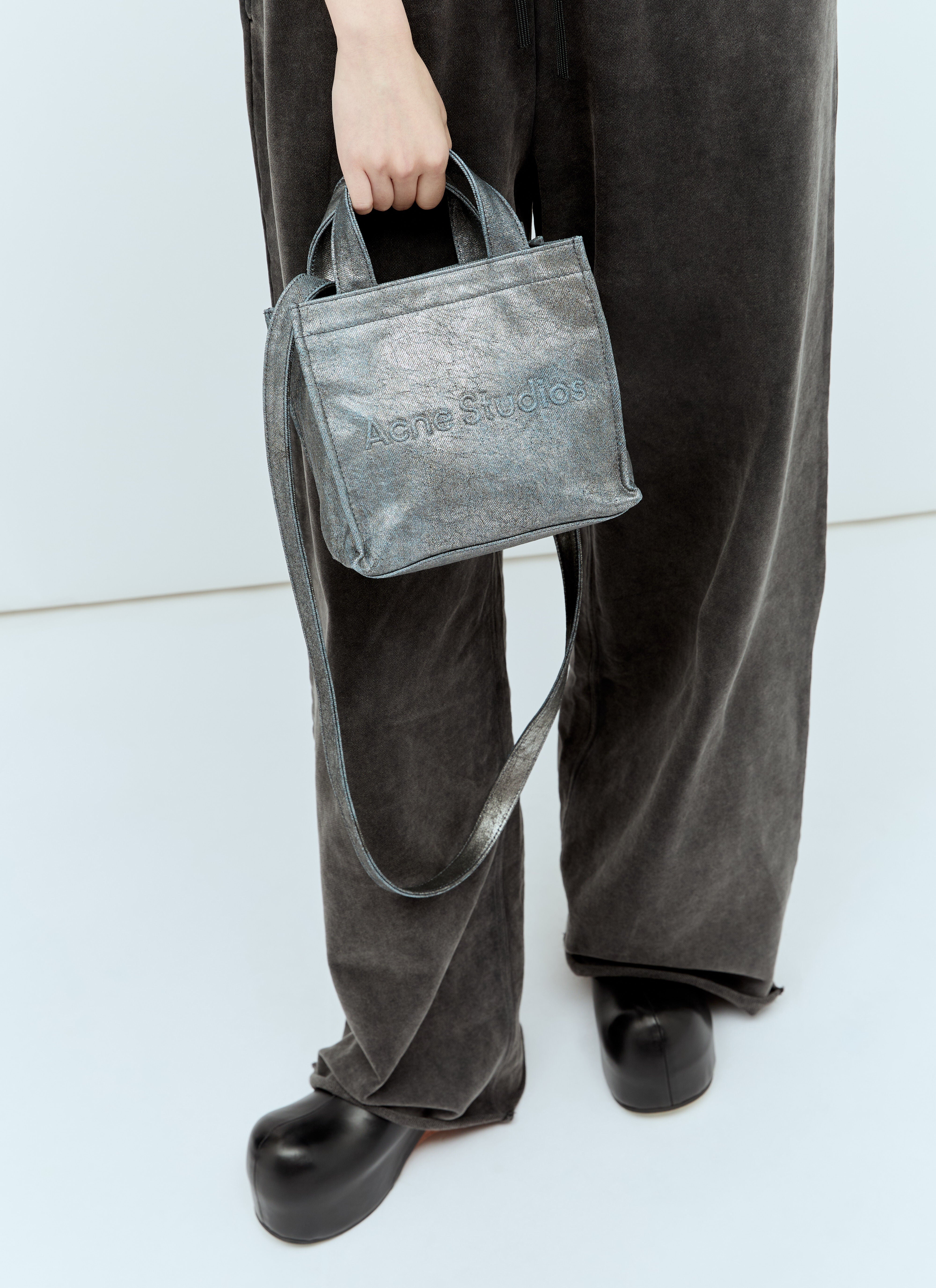 Acne Studios Acne Studios Women Logo Embossed Mini Tote Bag