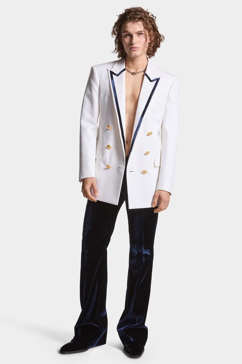 SEXY DOUBLE BREASTED PALM BEACH BLAZER - 6