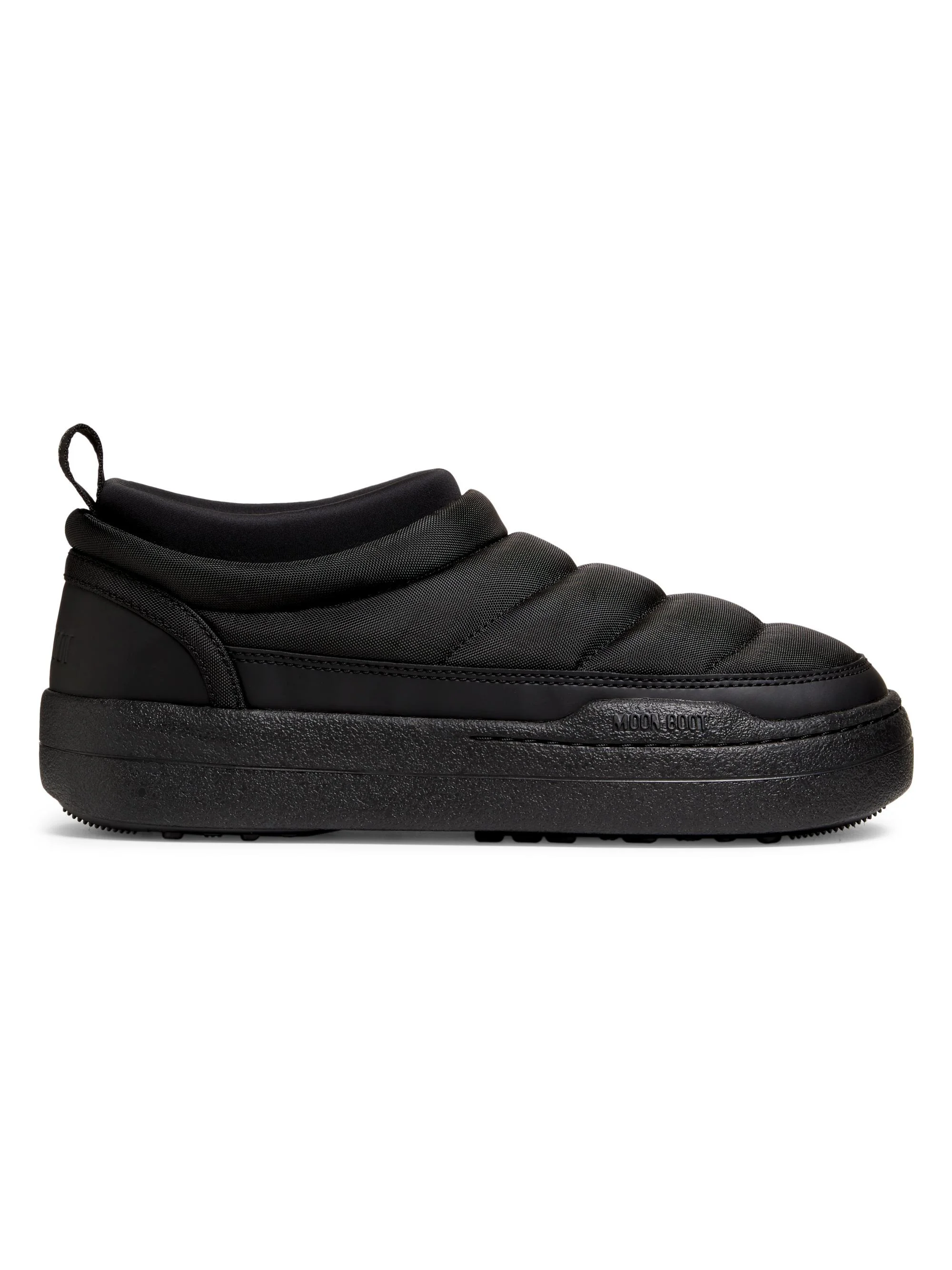 Unisex Park Soft Nylon Slip-On Shoes - Black - 1