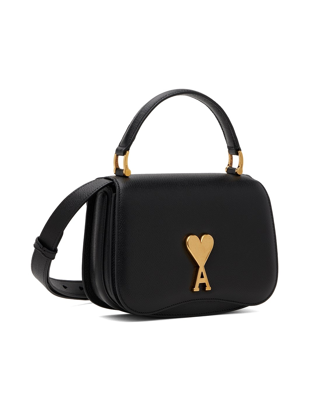 Black Top Handle Paris Paris Bag - 2