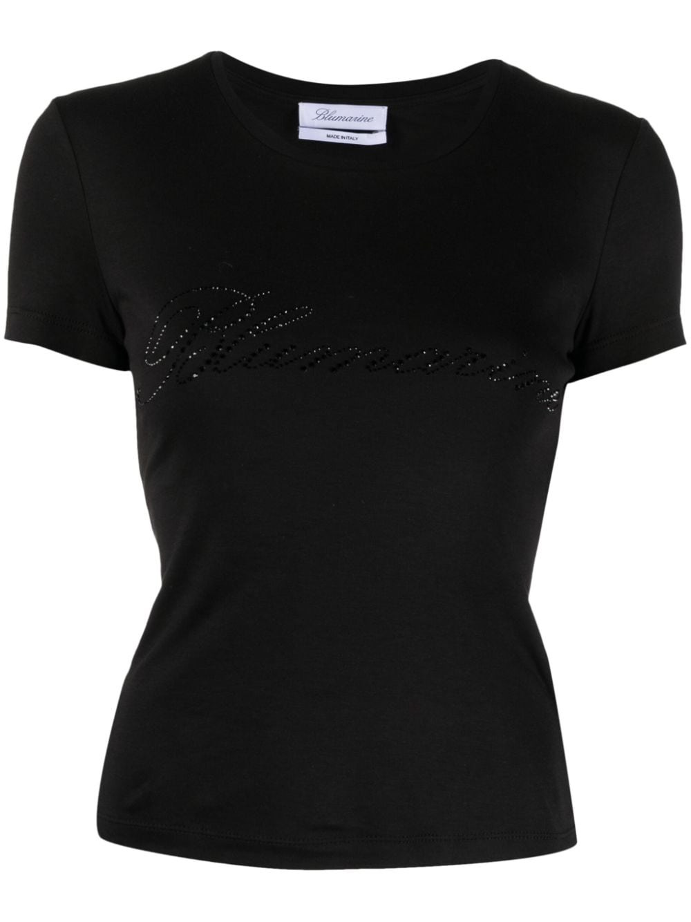 Blumarine Women Logo Cotton T-Shirt - 1