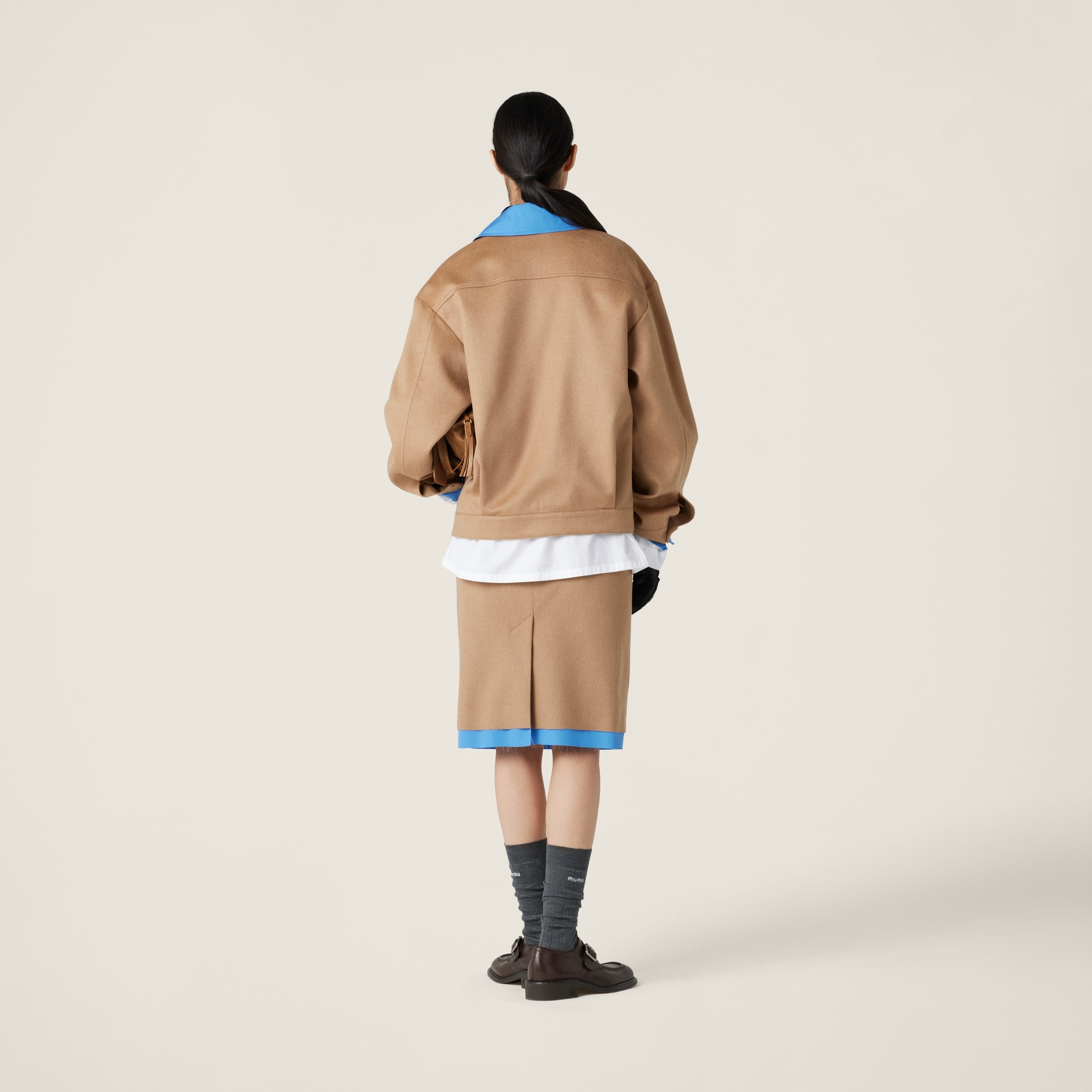 Camel-hair midi-skirt - 3