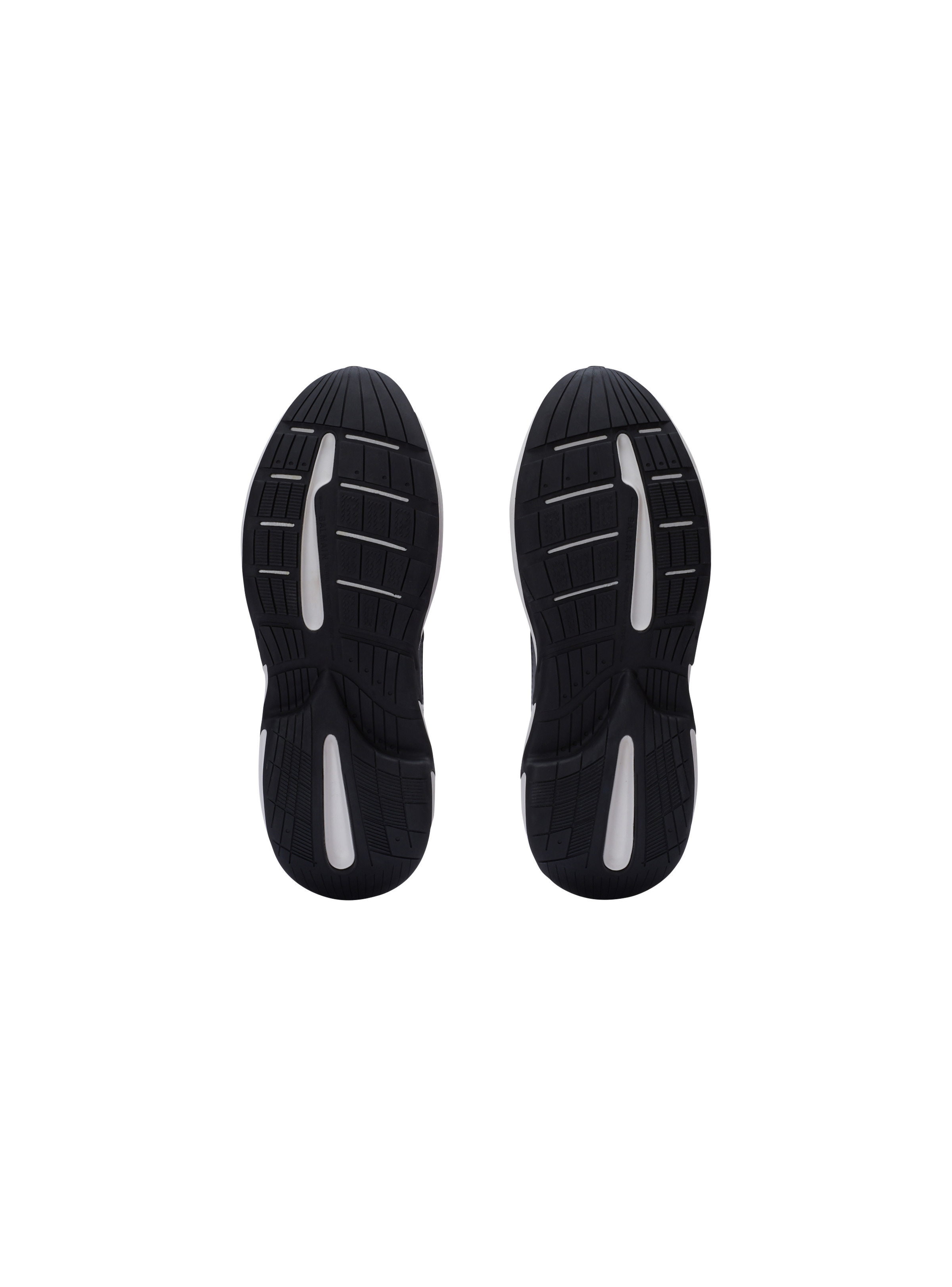 Run-Row leather and nylon trainers - 4