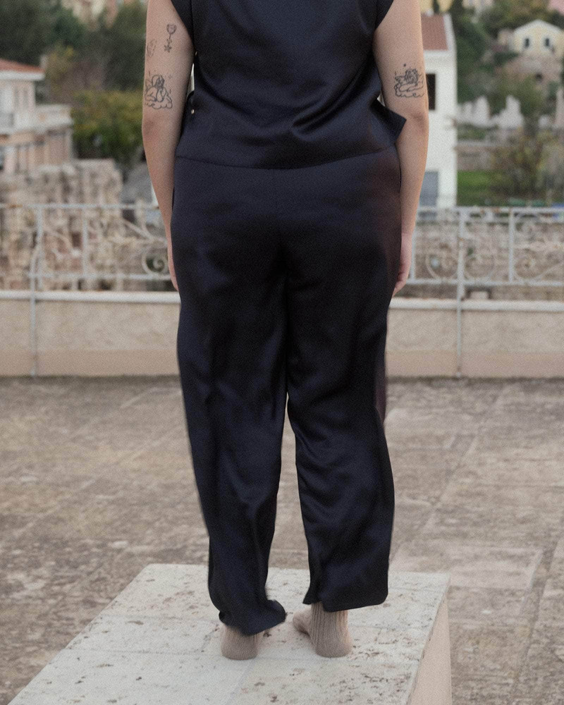 Cravat Pants - Ecovero Satin 6