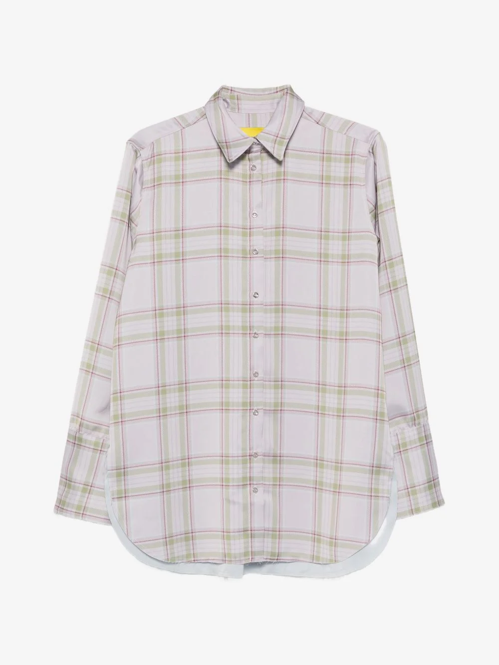 tartan-pattern shirt - 1
