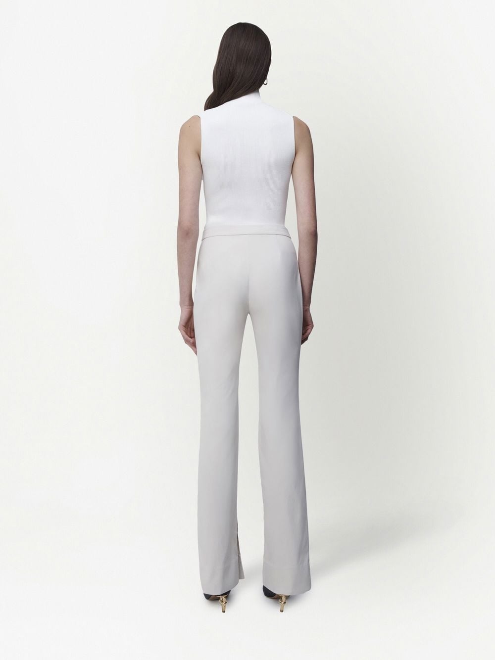 Carmine pleat-detail trousers - 4