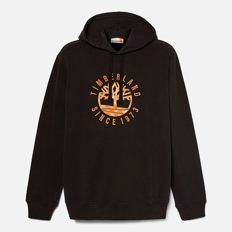 Men's Timberland® Heritage Plaid Logo Hoodie 1