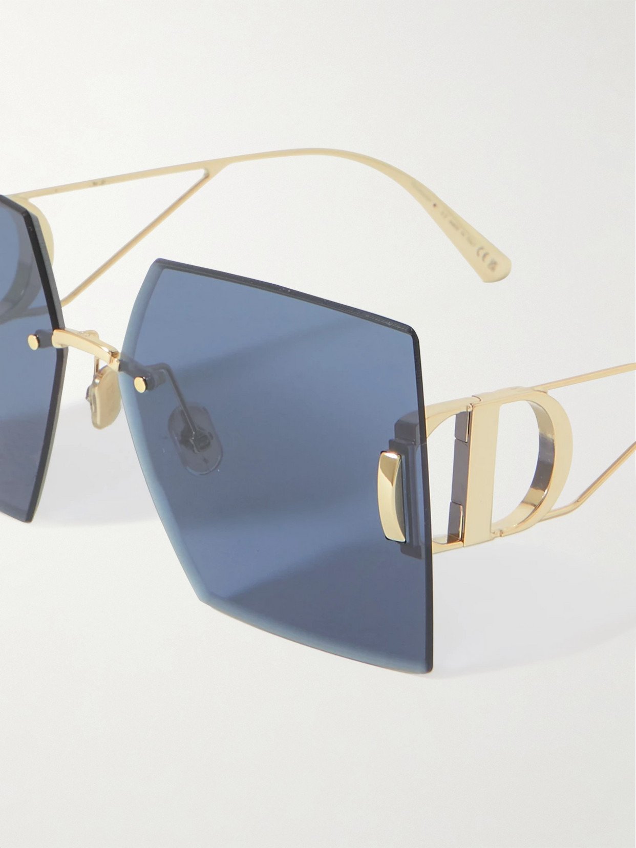 30montaigne S7u Square-frame Gold-tone Sunglasses - 4