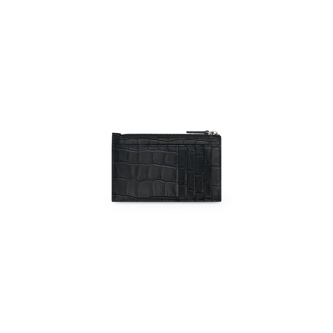 Men's Cash Large Long Coin And Card Holder in Black - 2