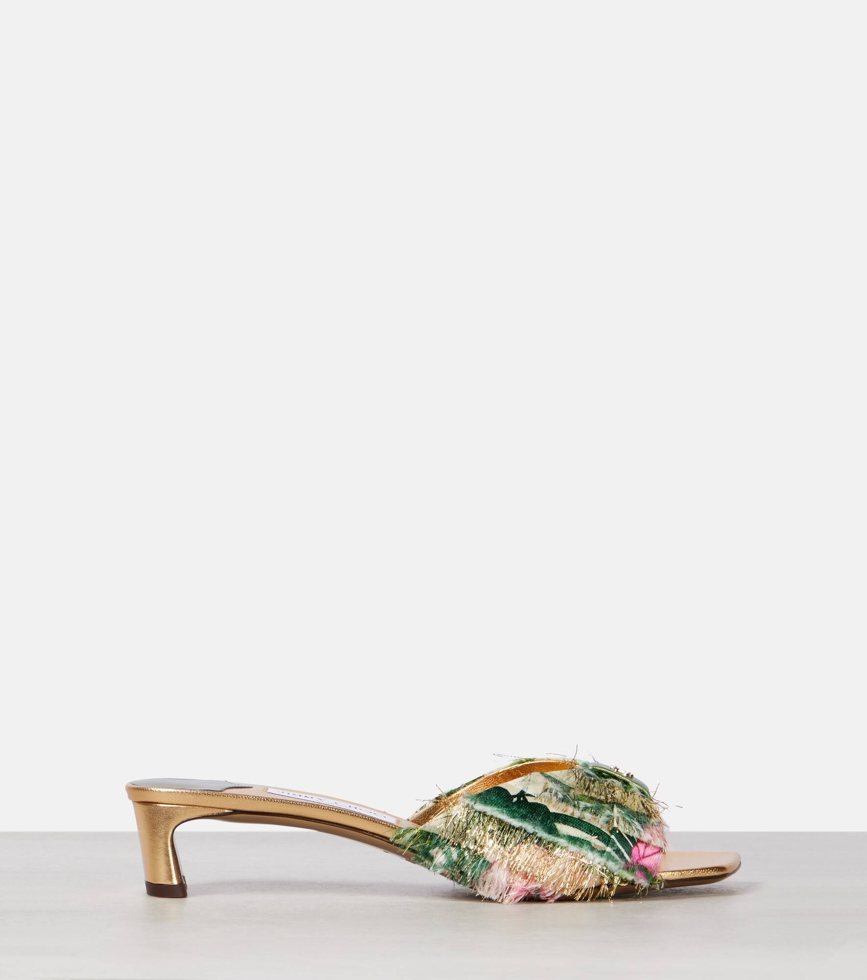 Annika 35 embellished mules - 4