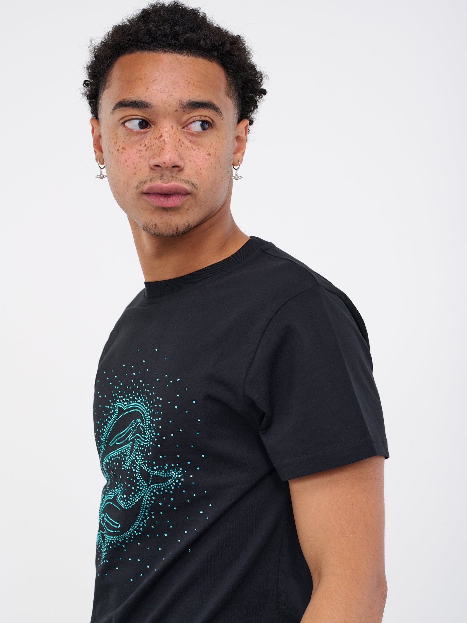 Embellished Dolphin T-Shirt - 5