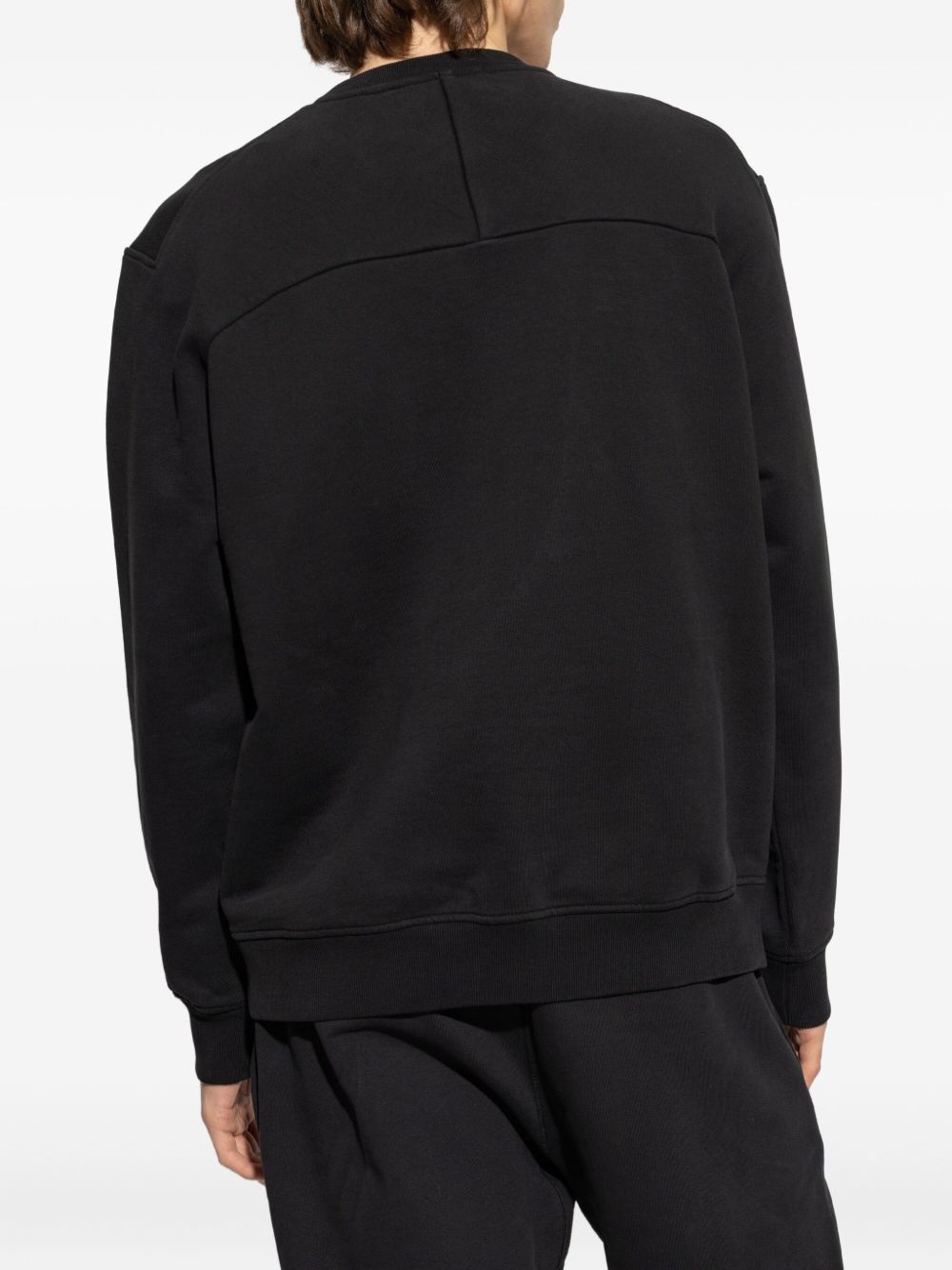 logo-plaque sweatshirt - 4