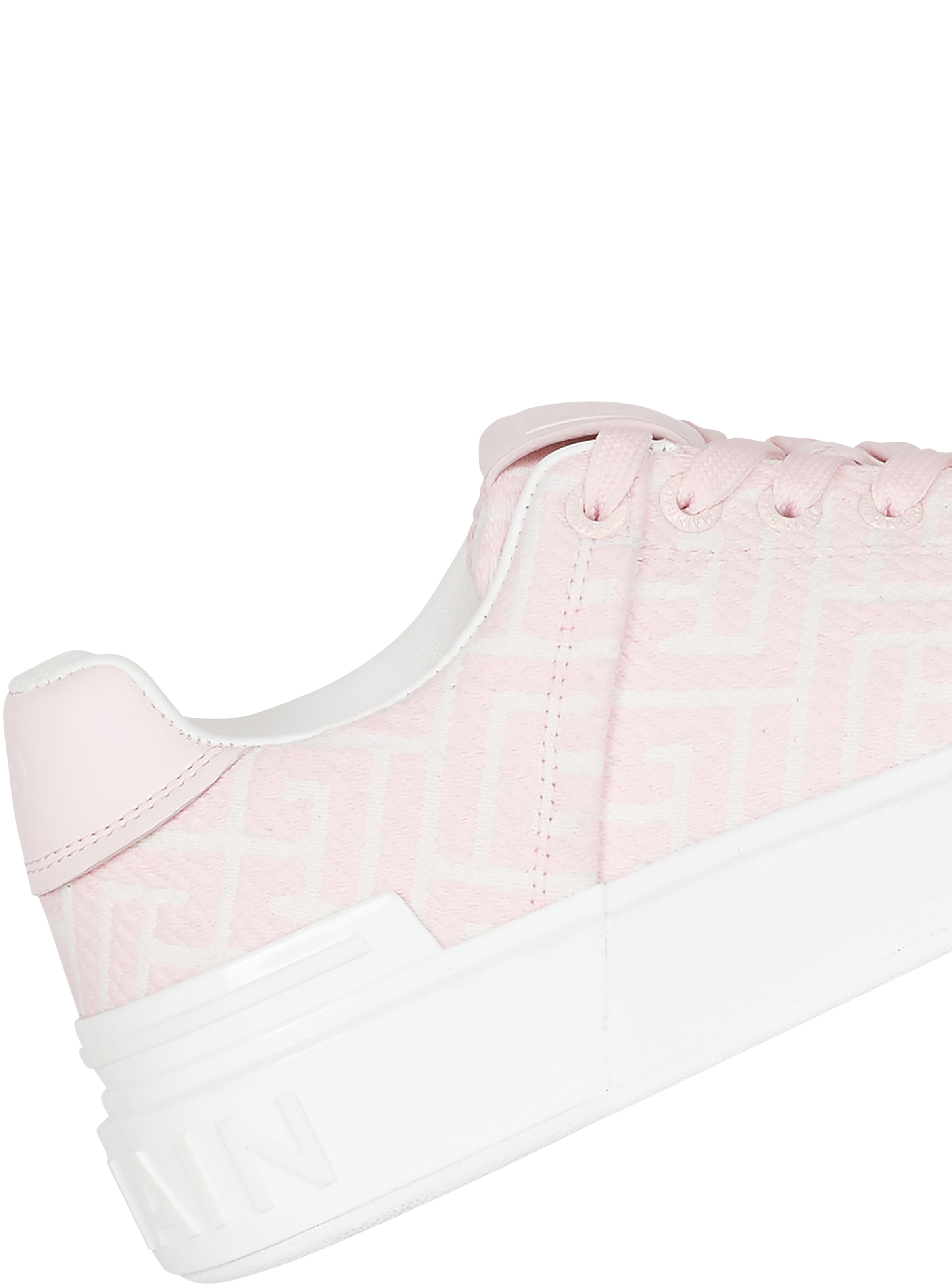 Bicolor jacquard B-Court sneakers - 7