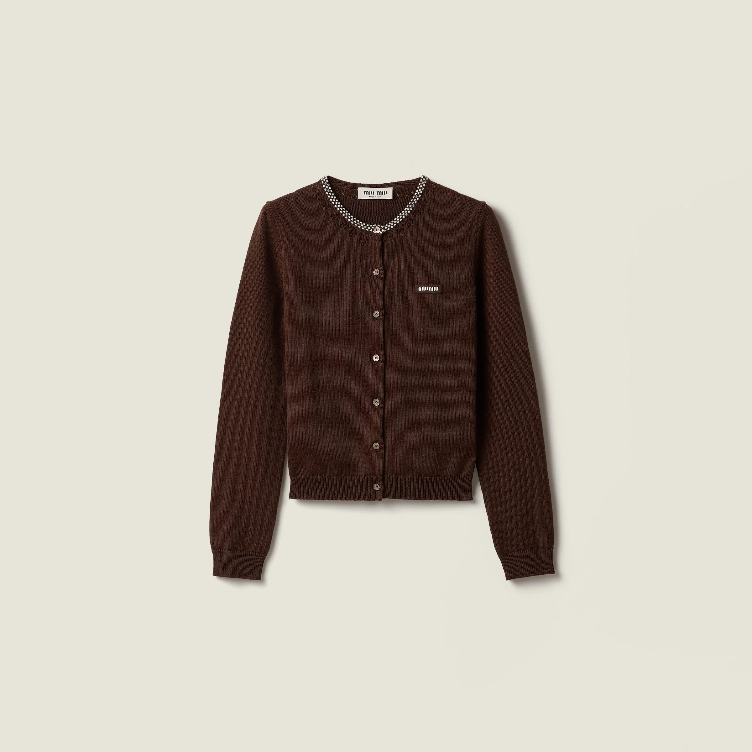Cotton cardigan - 1