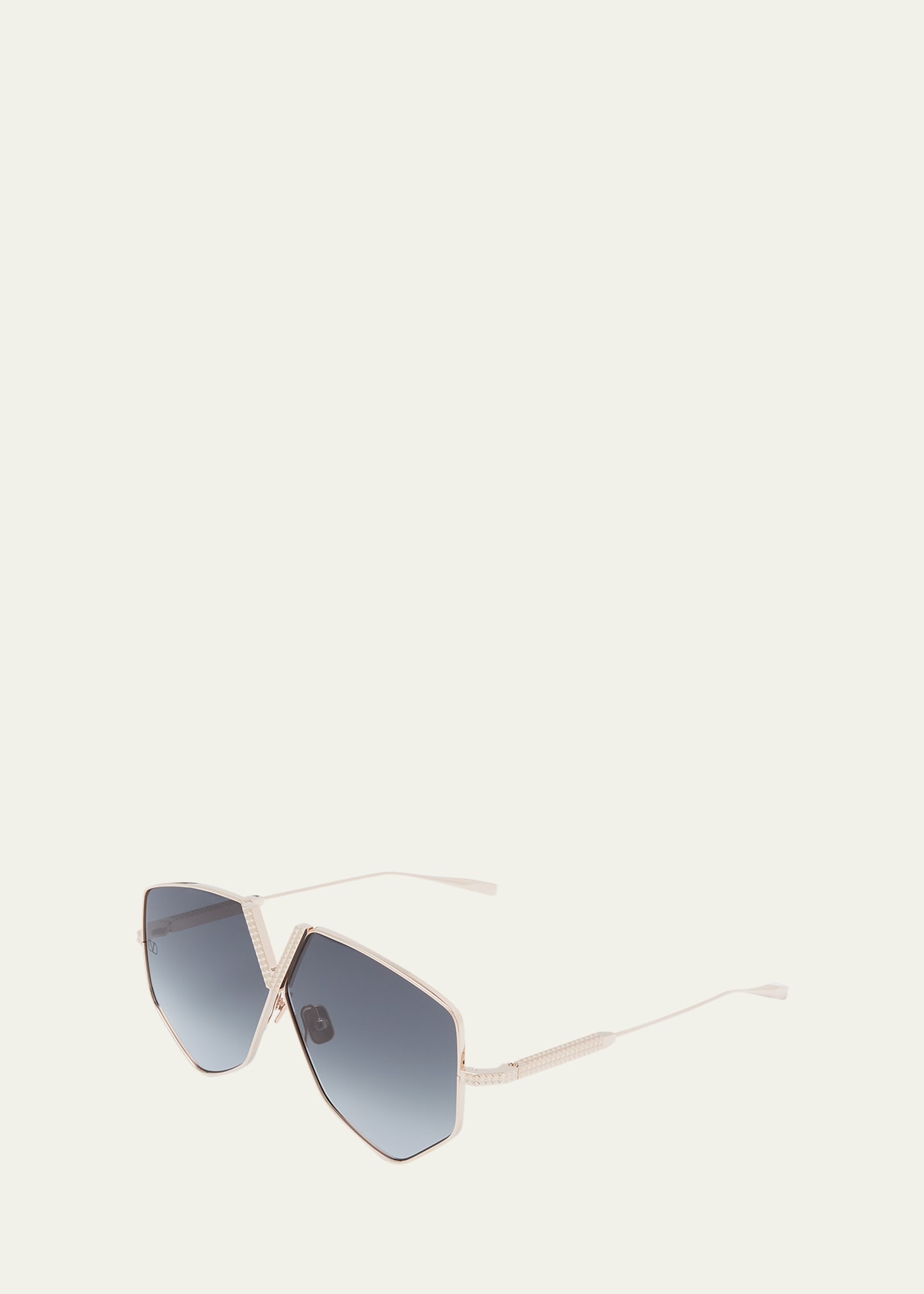 V-Hexagon Titanium Sunglasses - 2