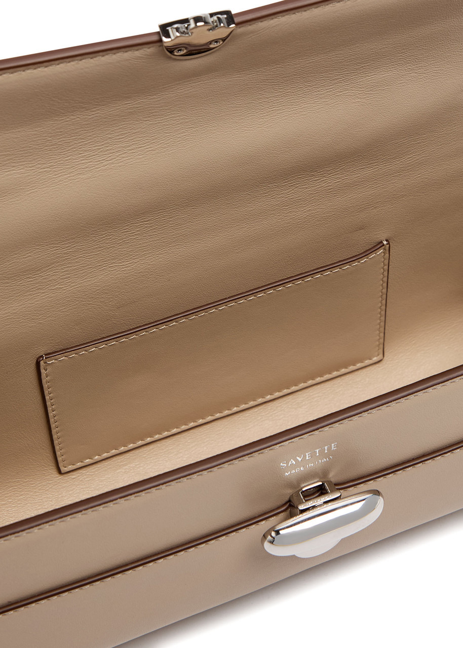 Savette Symmetry Slim Leather Pochette - 4