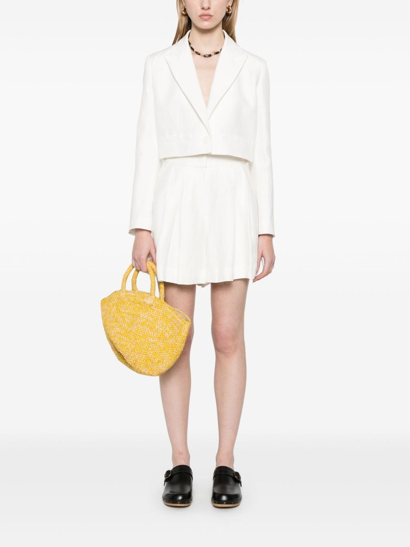maje pleated shorts outlook
