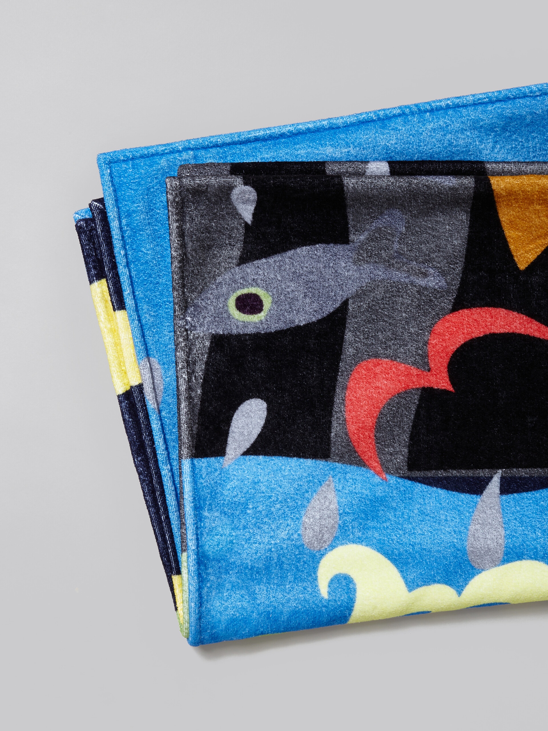 MARNI X NO VACANCY INN - PRINTED COTTON BEACH TOWEL - 4