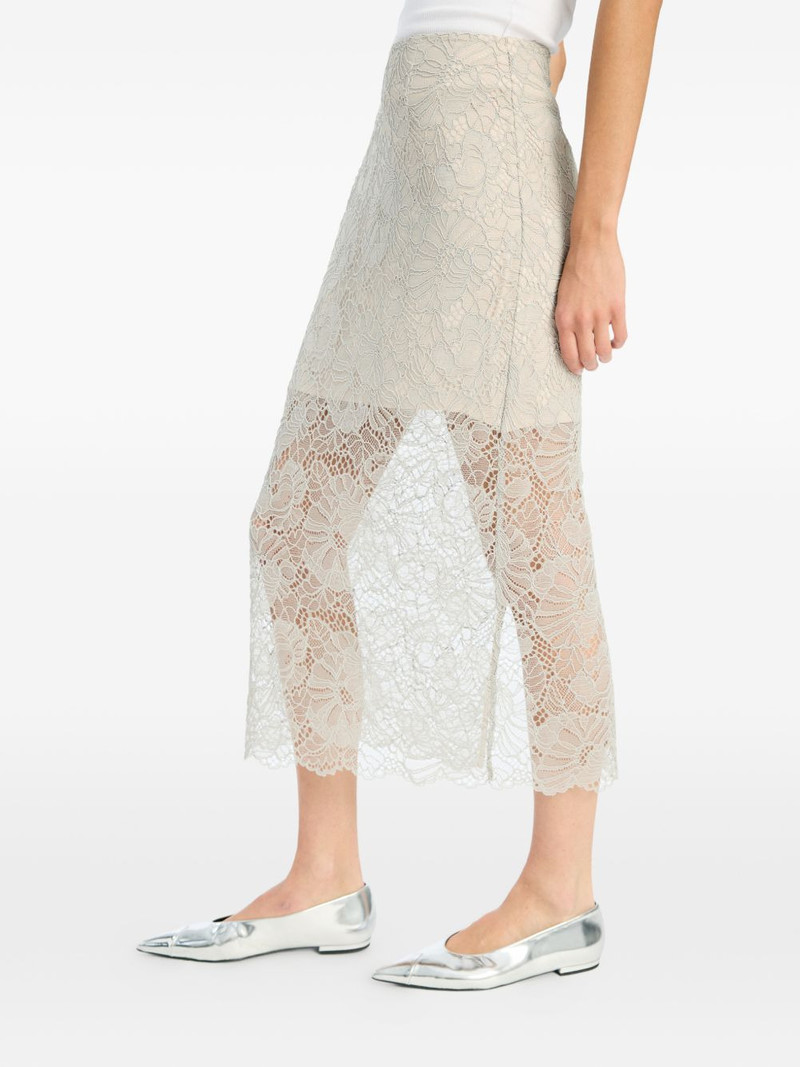 ROTATE lace midi skirt outlook