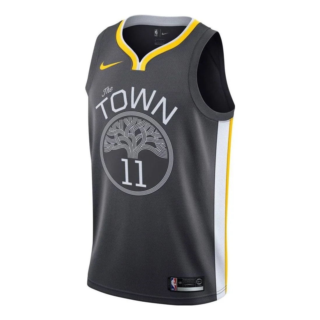 Nike NBA GS Warriors Klay Thompson Swingman Jersey 'Grey' 877205-062 - 1