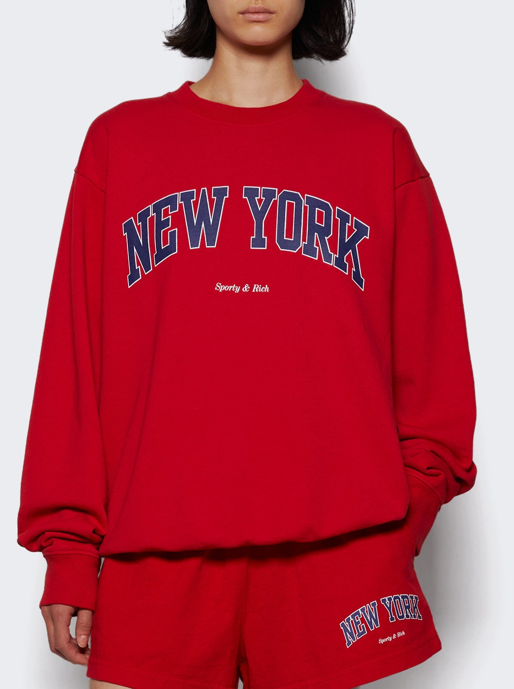 New York Ivy Crewneck Ruby - 2