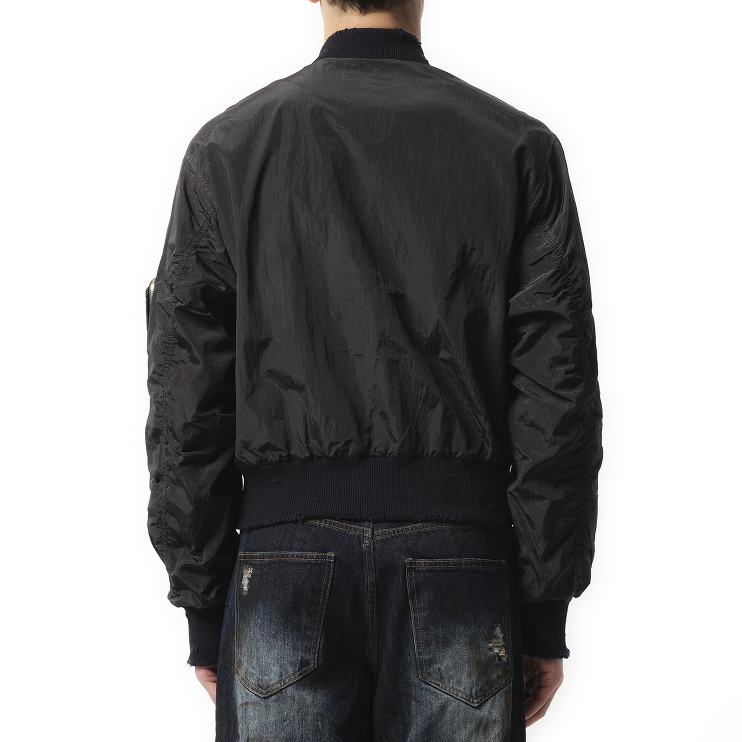 Scarred Tango Charlie Bomber in Black - 6