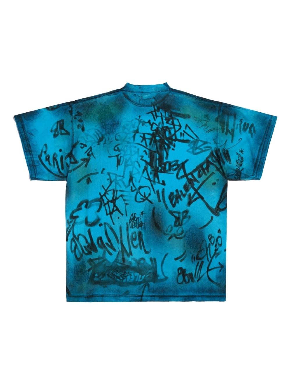 Skater graffiti logo-print T-shirt - 2
