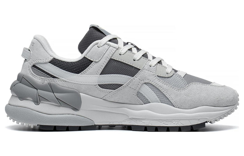 Li-Ning Li-Ning ChengFeng Sport Sneakers 'Grey Black' AGCT171-3 outlook