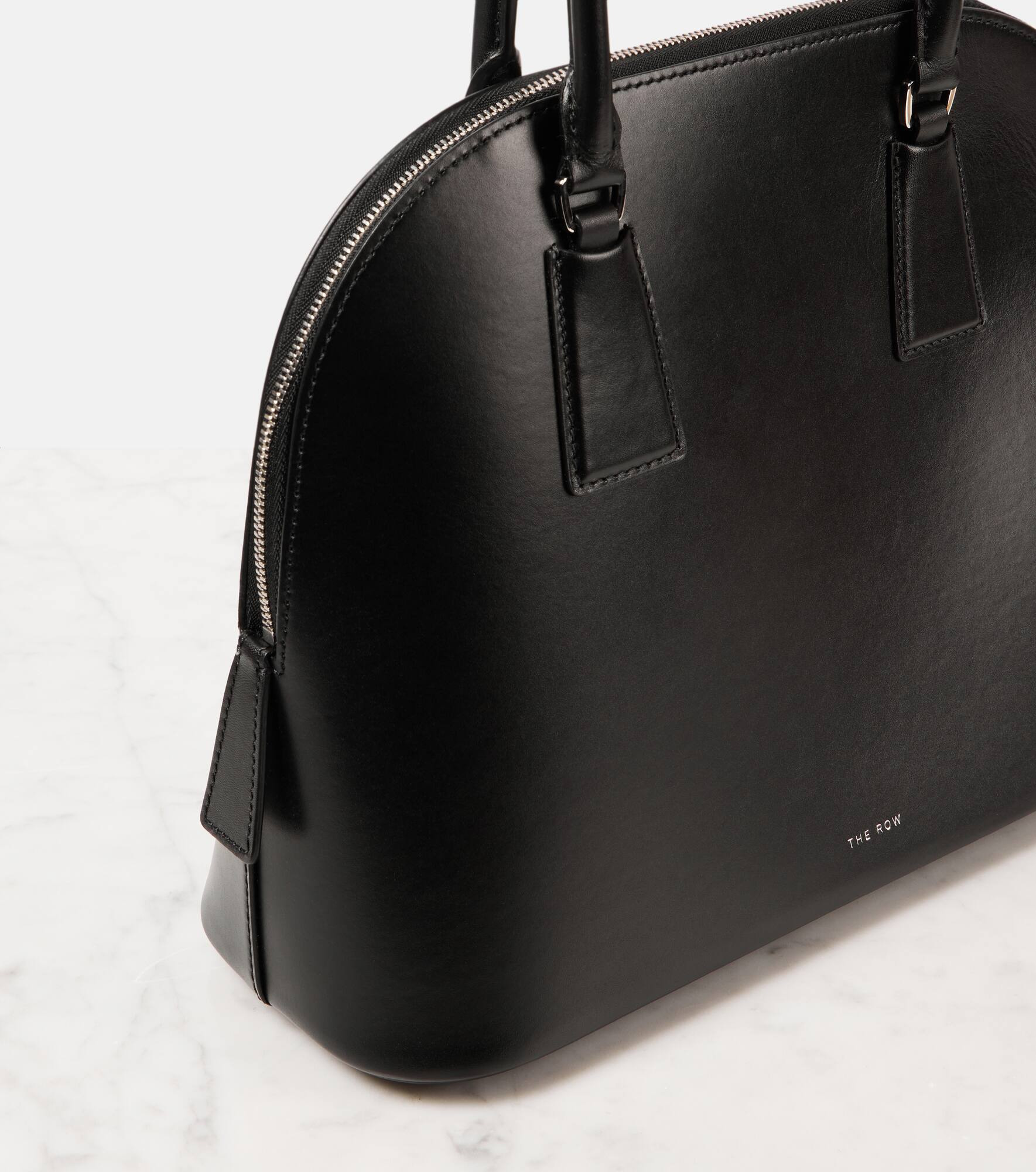 Nina Small leather tote bag - 6