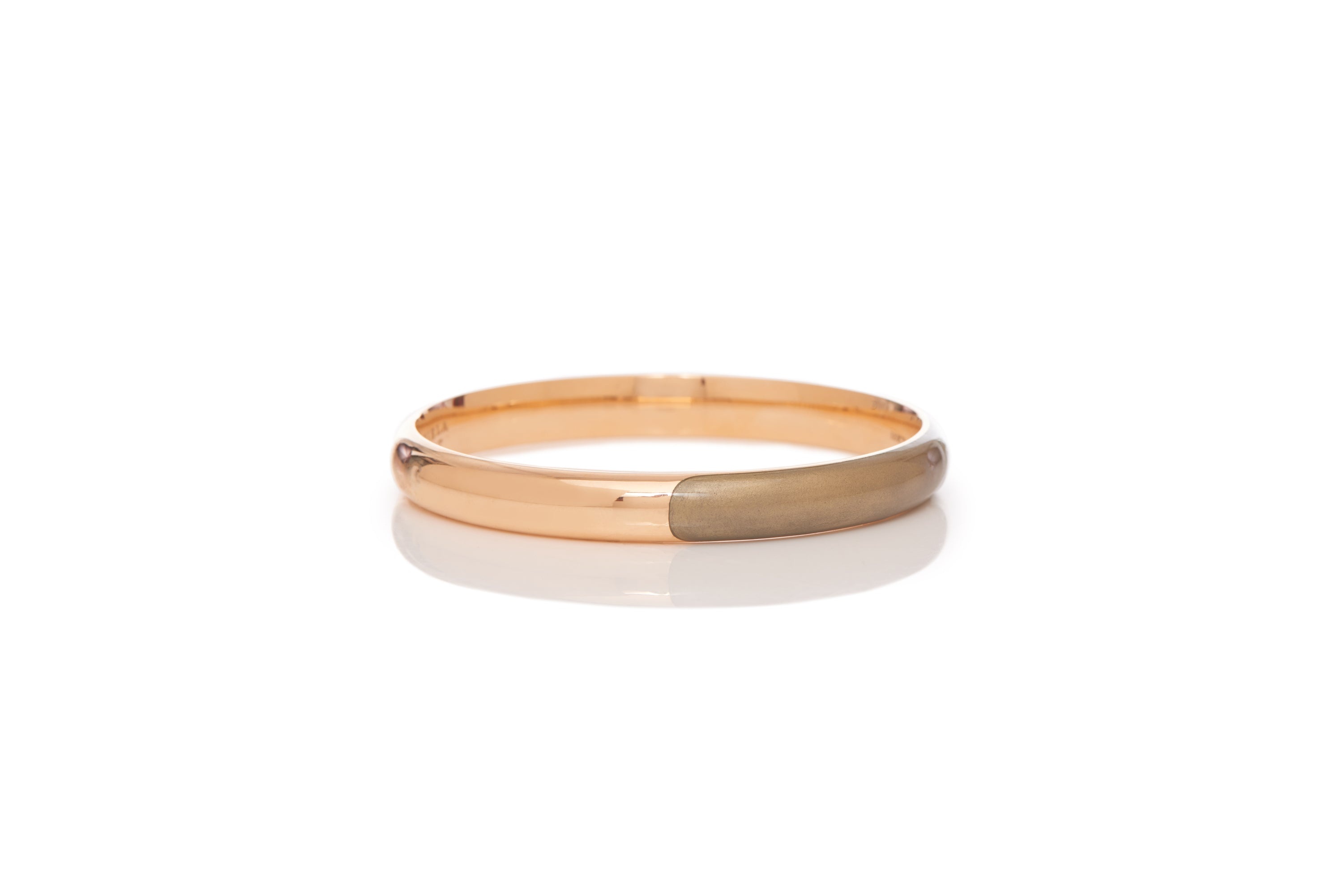 Vitreous Enamel and 18kt Gold Bangle - 2