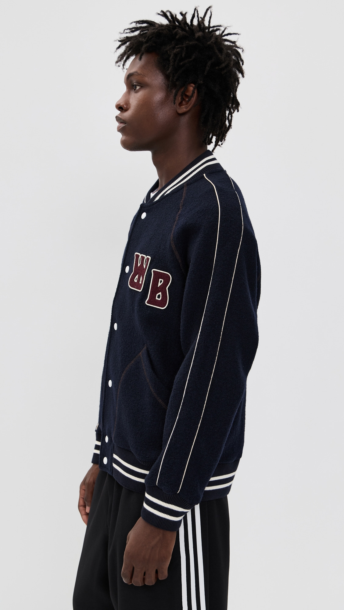October Knit Varsity Jacket - 3