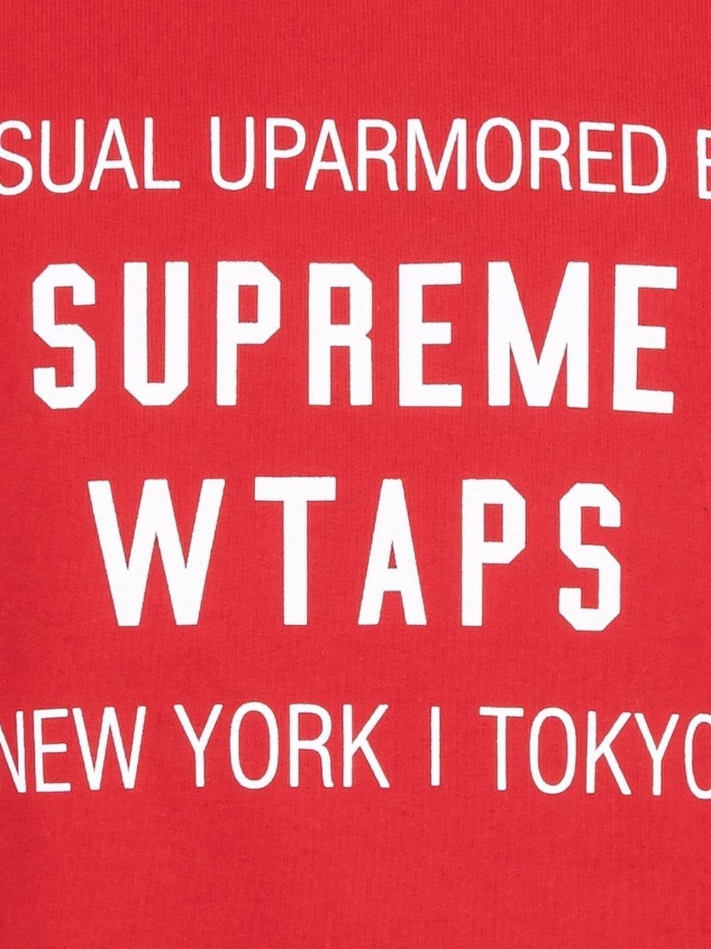 x WTAPS crew-neck sweatshirt - 3