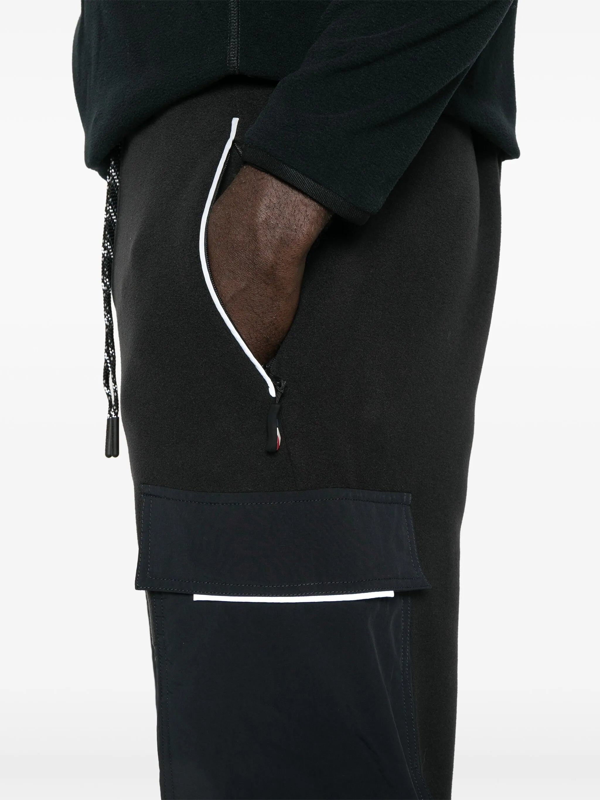 fleece track pants - 5