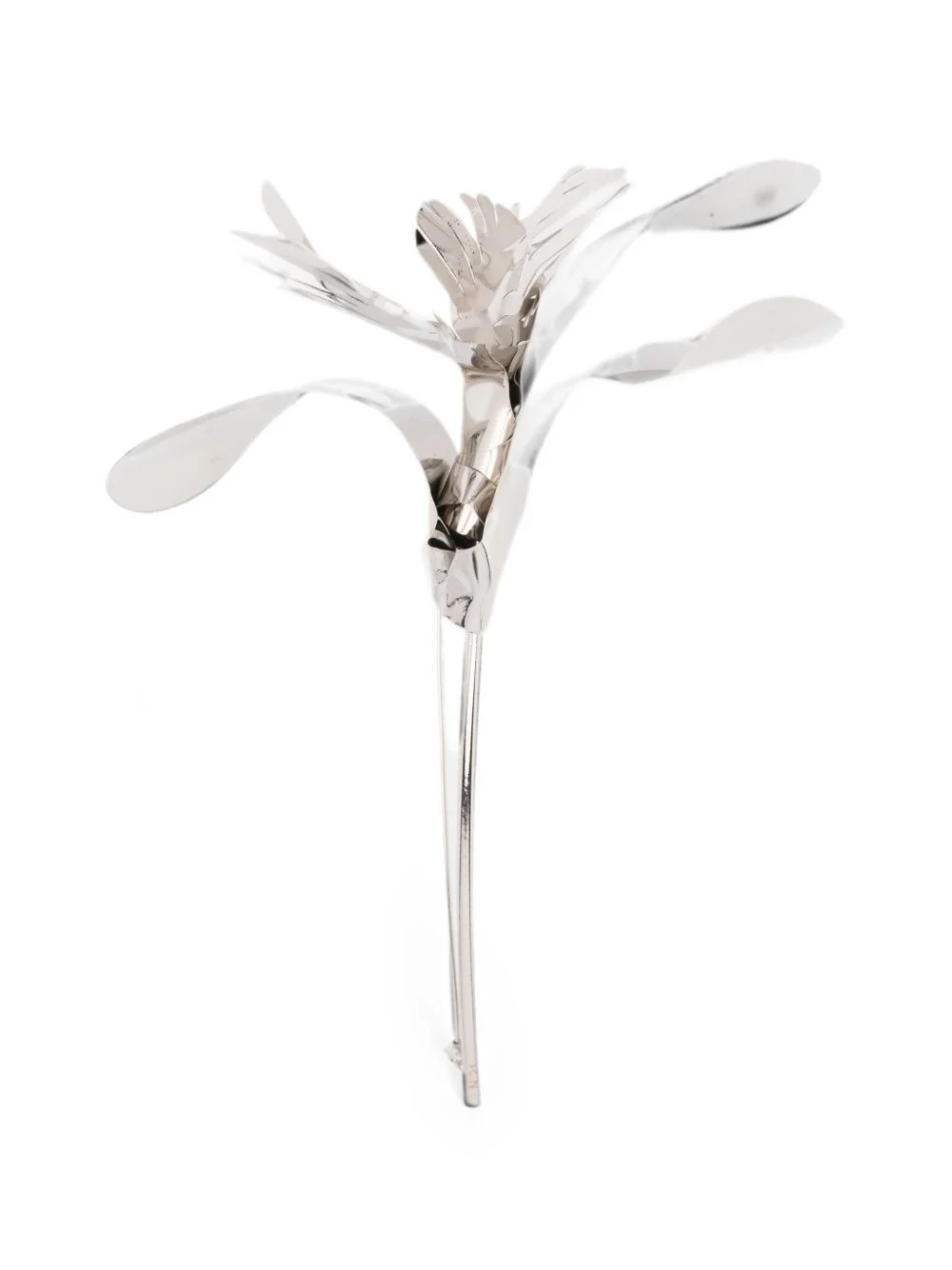 floral-motif brooch - 1