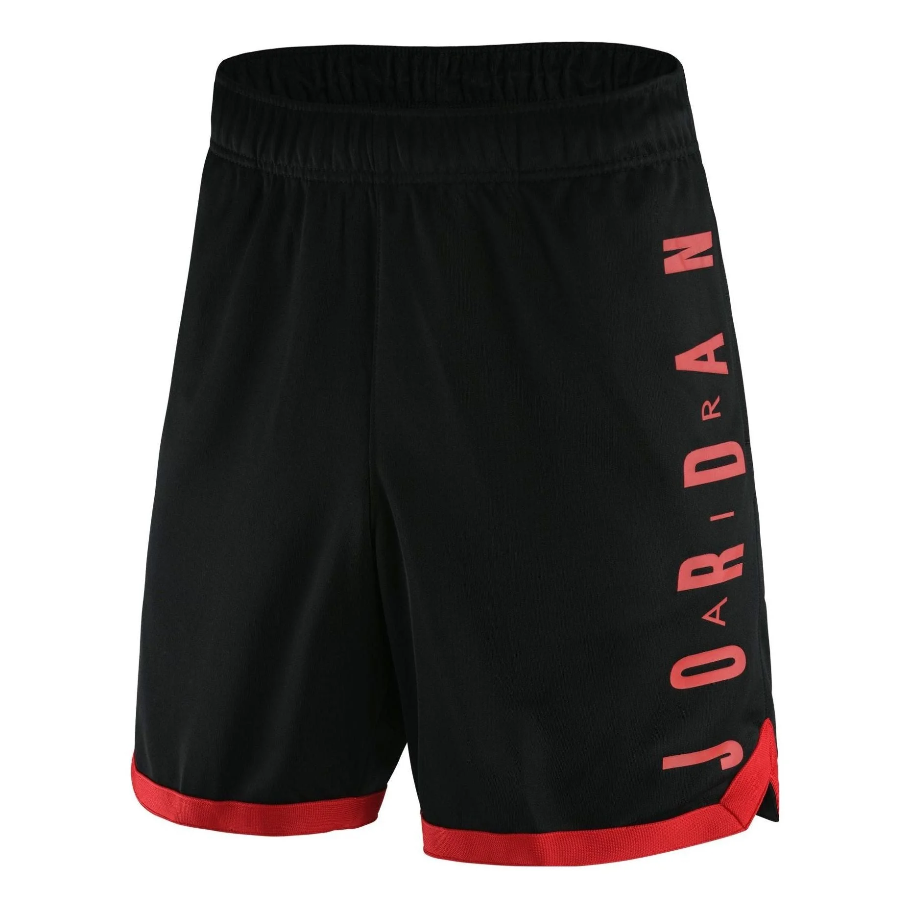Men's Air Jordan SS22 Alphabet Logo Breathable Quick Dry Elastic Waistband Sports Shorts Black DQ591 - 1