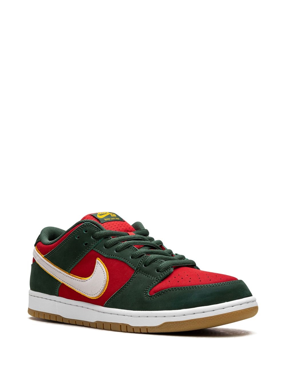SB Dunk "Seattle Sonics - "Fir/Fire Red/University Gold" sneakers - 2