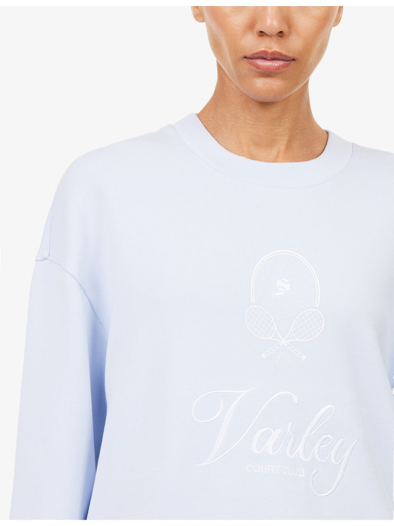 Rasco Namesake Embroidered Jersey Sweatshirt 5