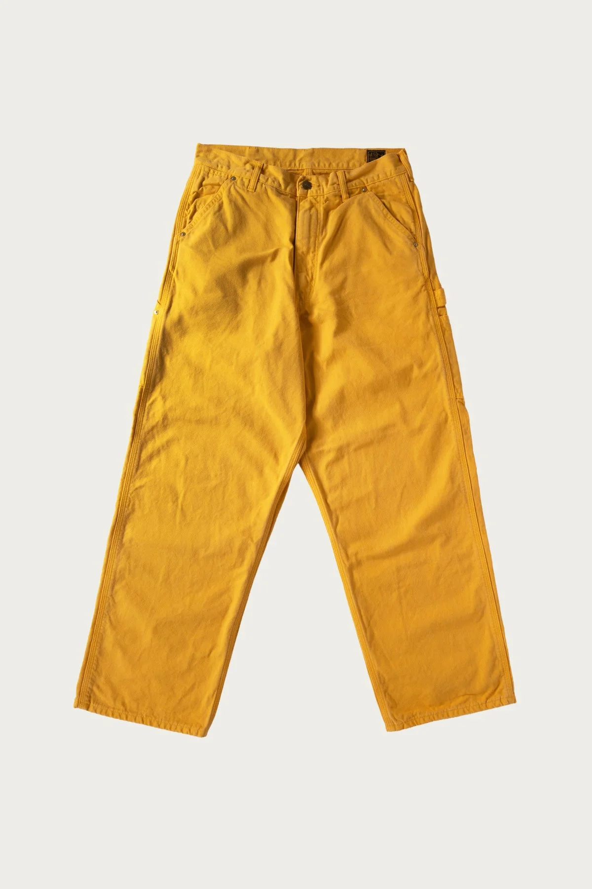 Dad's Fit Oxford Painter Pants - Yellow - 1
