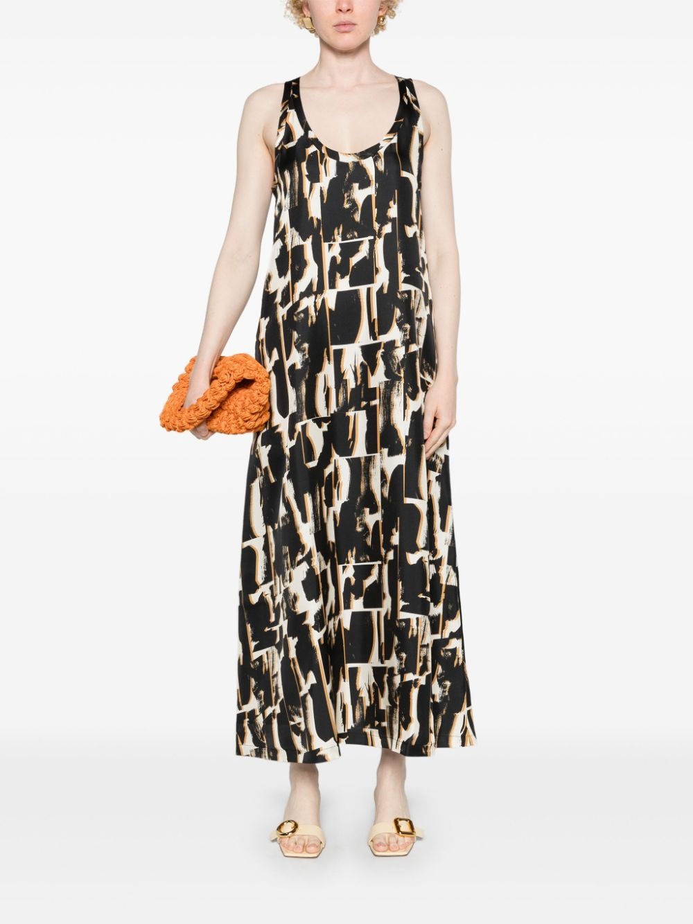 Allie silk midi dress - 2