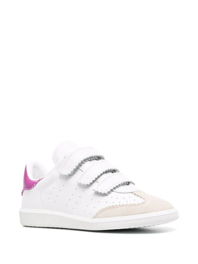 Isabel Marant low-top touch-strap trainers outlook