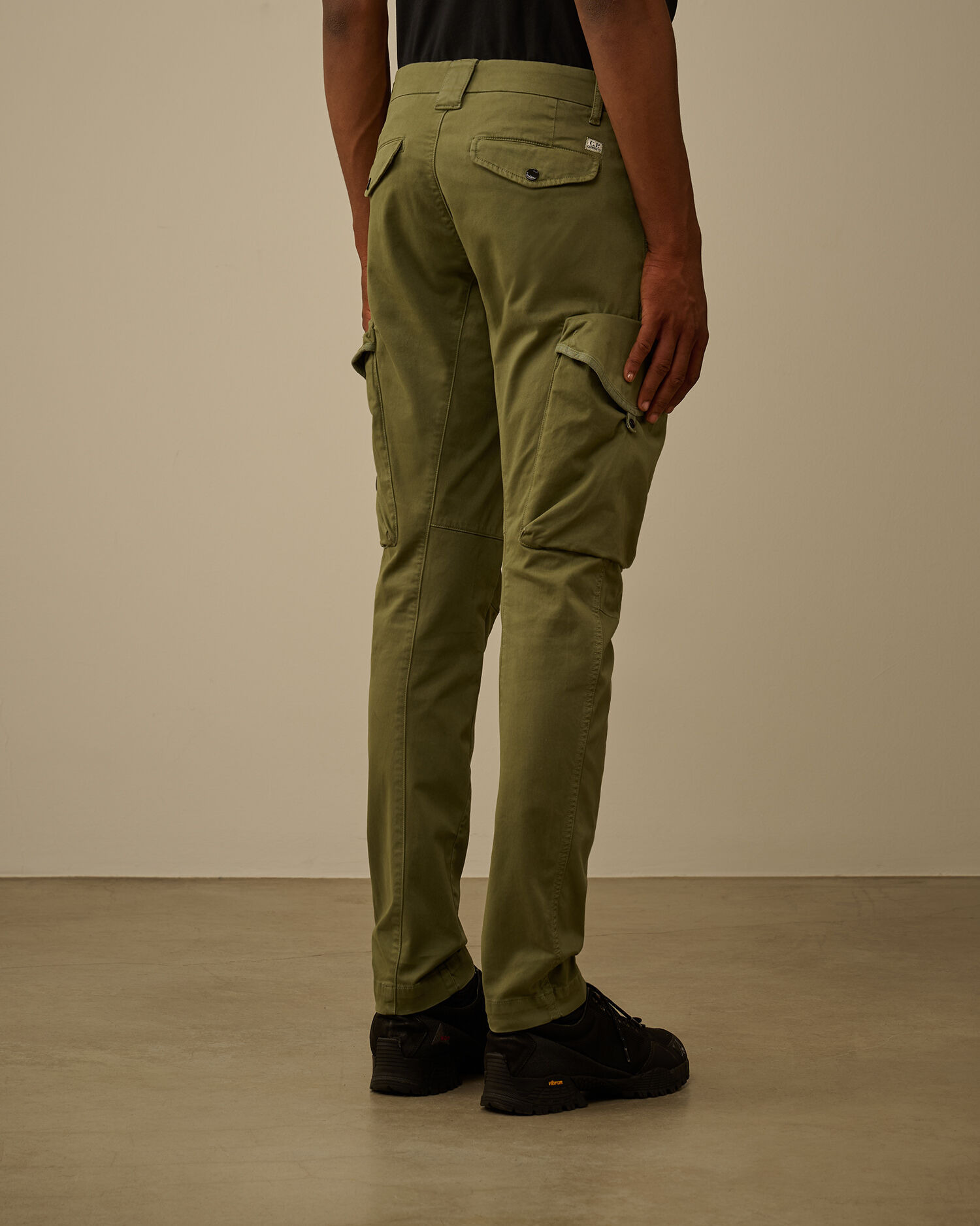 Stretch Sateen Ergonomic Lens Cargo Pants - 4