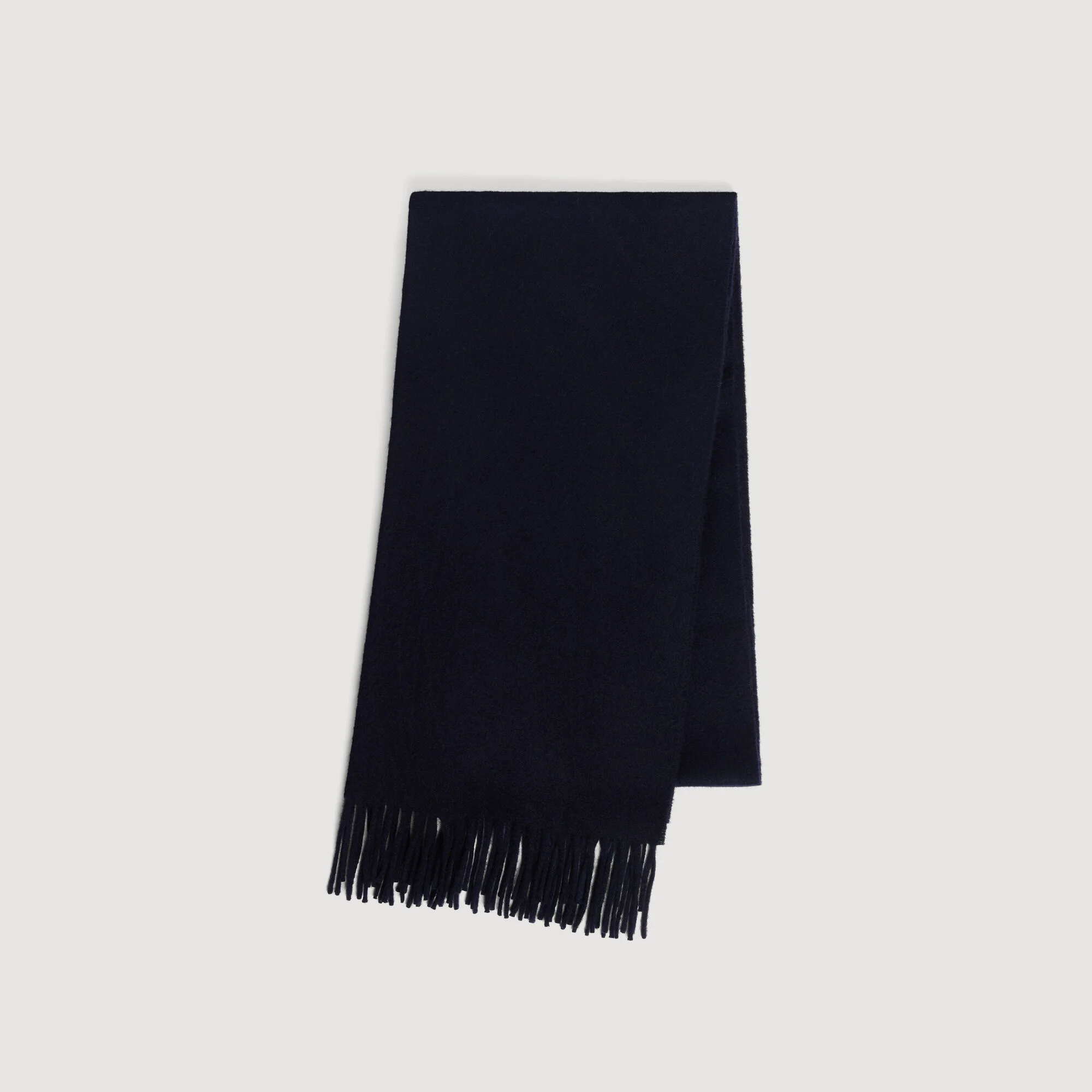WOOL AND CASHMERE SCARF - 1