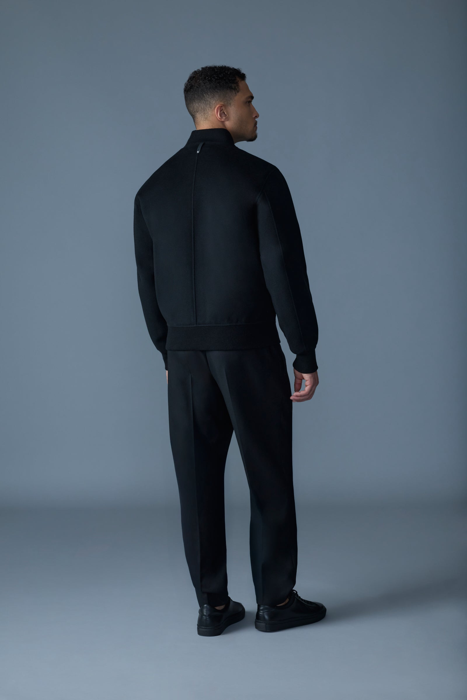 EMILIO-W Wool Bomber Jacket - 4