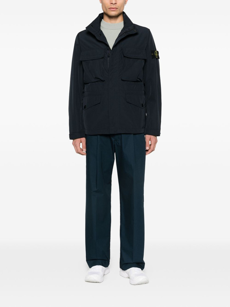 Stone Island chest-pockets shirt jacket outlook
