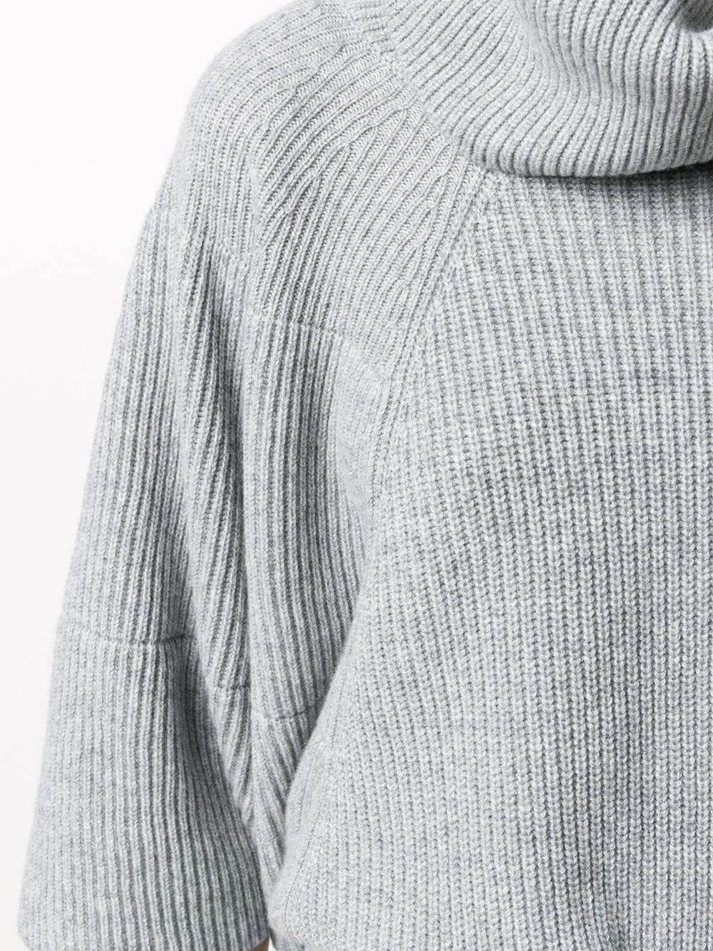 roll-neck cashmere jumper - 5