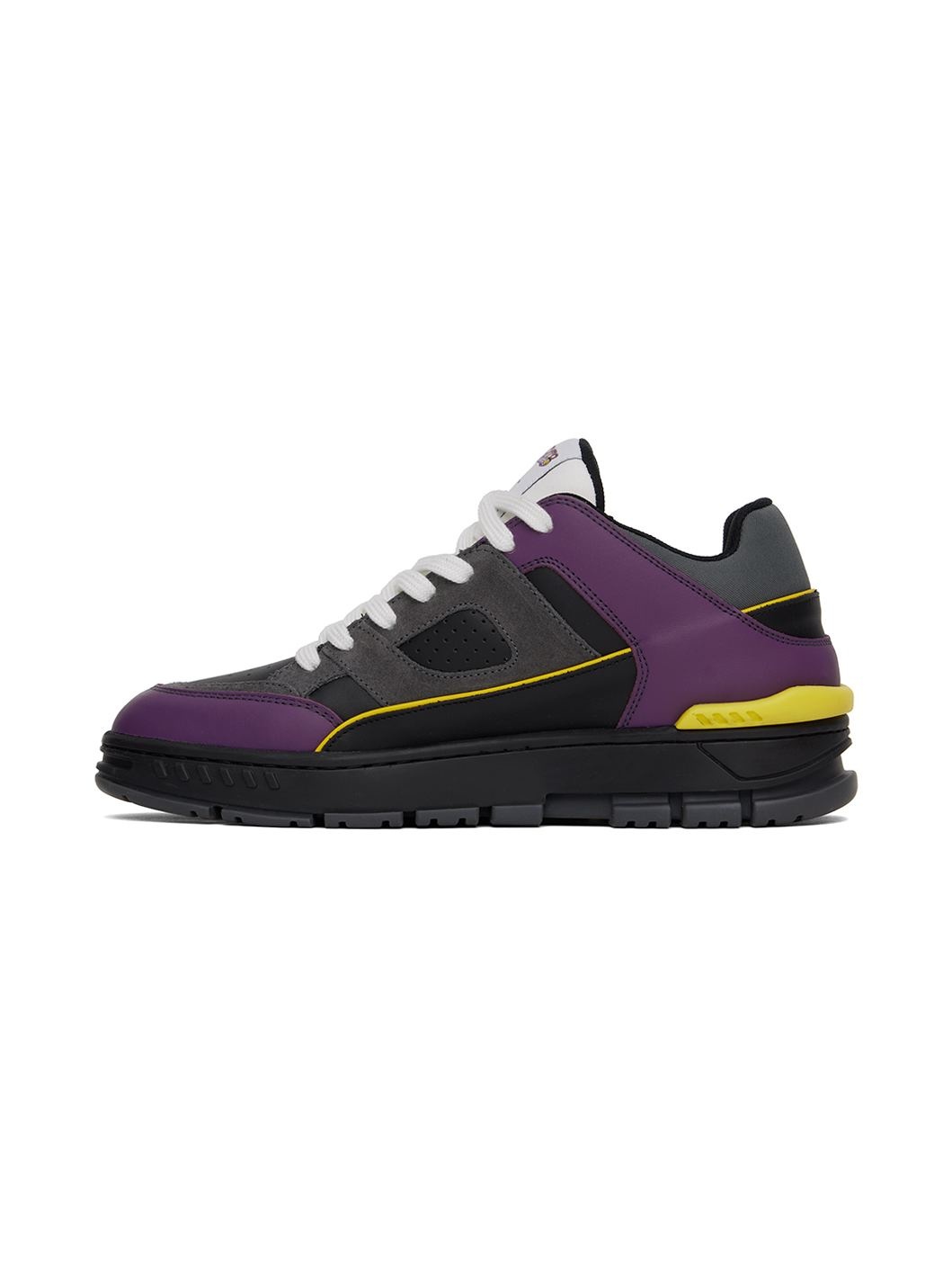 Black & Purple Area Team Colours Sneakers - 3