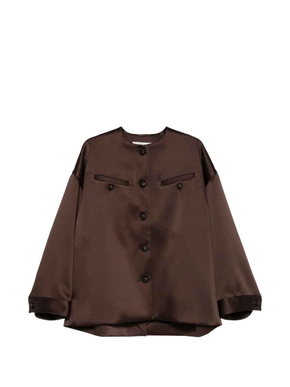 chest-pocket button jacket - 1