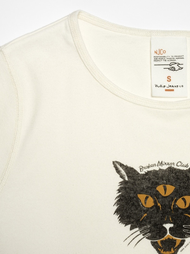 Eve The Cat T-Shirt Offwhite 3