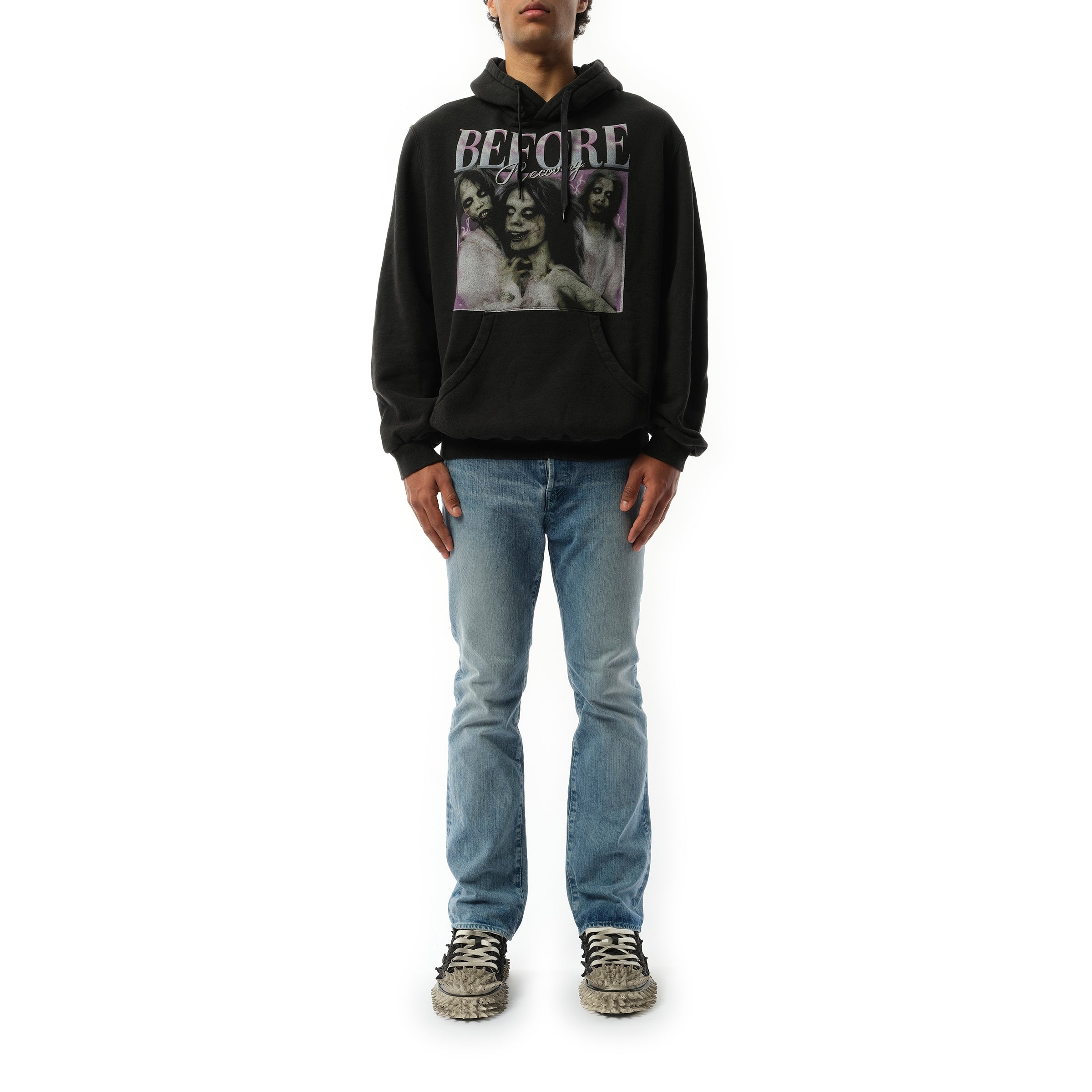 Before After Idol Hoodie in Black - 4